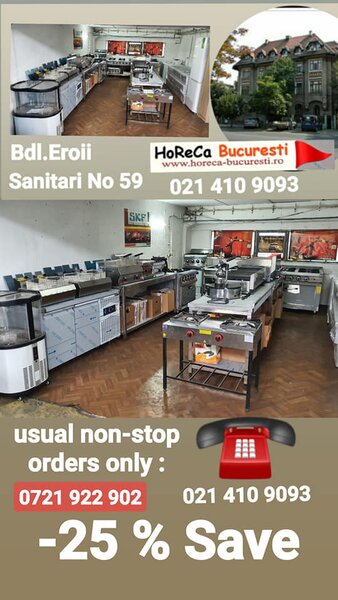 Vitrina calda vitrina rece  premium / Horeca Bucuresti